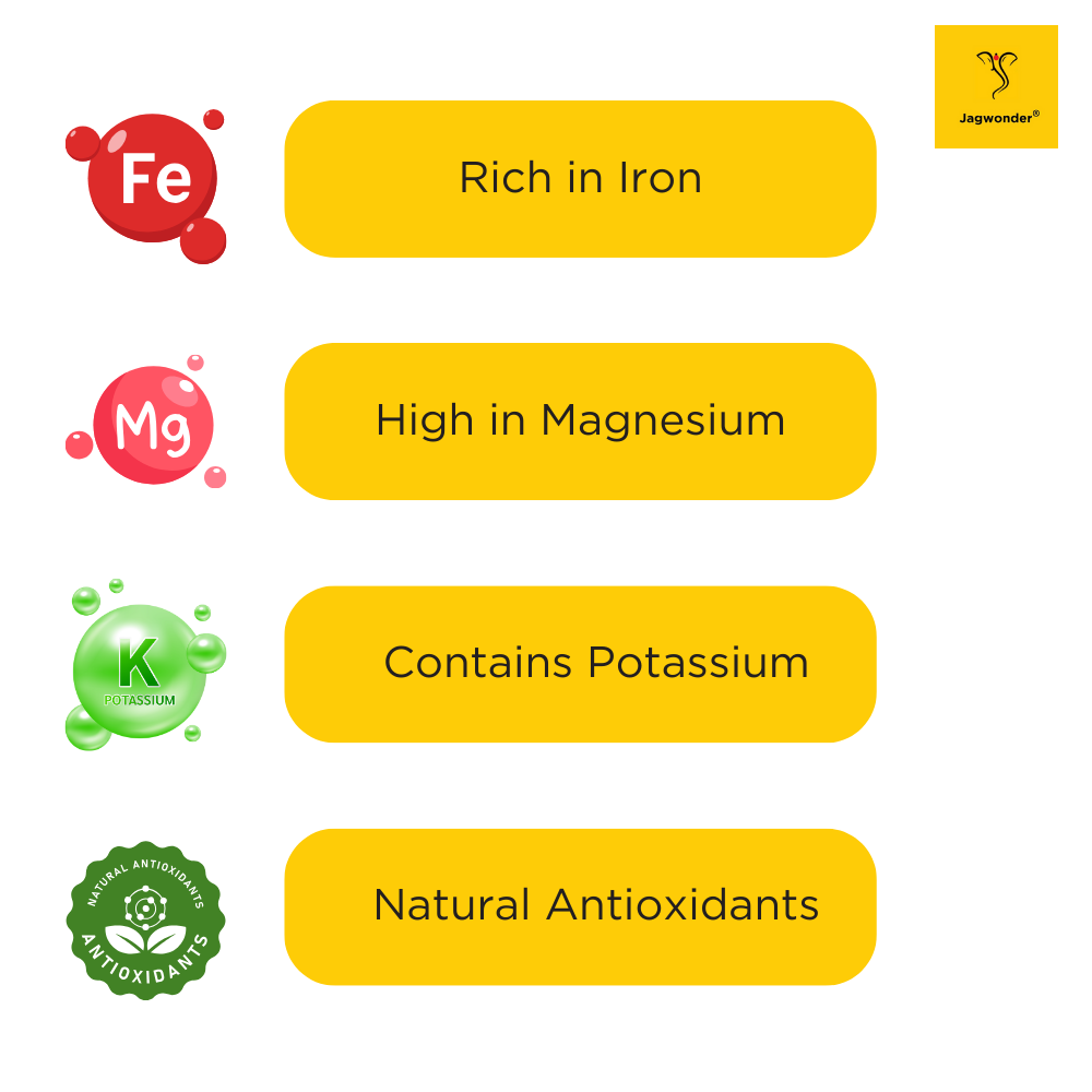 Jagwonder Natural Jaggery Powder 4Kg (8 x 500g Jars) | Crushed Natural Gud | Free Pure Cow Ghee 100ml Gift | No Chemicals, Sulphur-Free