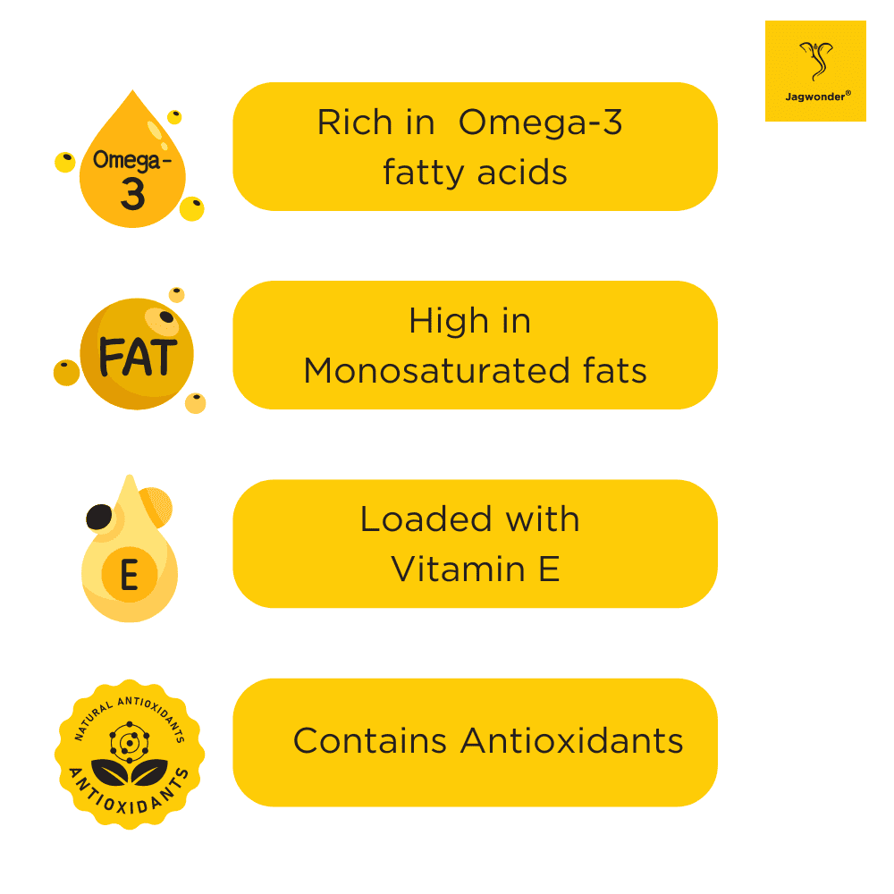 Jagwonder Cold Pressed Mustard Oil 5 ltr (1 Ltr 5 Bottles) + Free Gift Jaggery Powder 500gm 2 Jar worth Rs 400