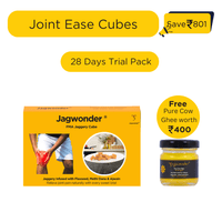 Joint Support Jaggery Cubes – Flaxseed, Methi & Ajwain | Natural Pain Relief, Omega-3 & Anti-Inflammatory | FMA Ayurvedic Blend
