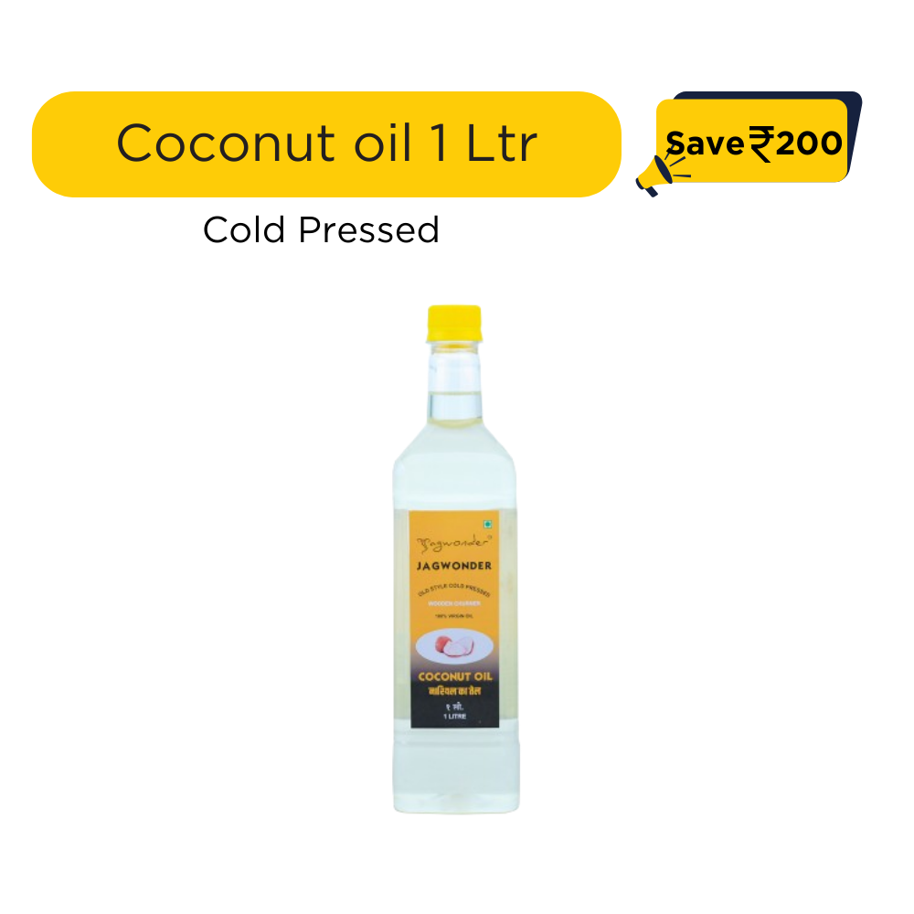 Jagwonder Cold Pressed Coconut Oil 1 Litre