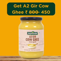 Jagwonder A2 Gir Cow Ghee 250ml Lactose free ,  infused with tulsi for balancing tridosha , | Cultured, Bilona Method, Pure Desi Ghee | Made in Small Batches