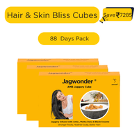 Natural Biotin Alternative – AMB Jaggery Cubes for Hair, Skin & Immunity | Infused with Amla, Methi Dana & Black Sesame