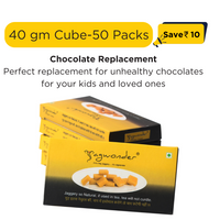 Jagwonder Jaggery Cubes 40gm × 50 Pack in 5 gm Cubes form ,  2kg