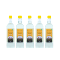 Jagwonder Cold Pressed Coconut Oil 5 litre (1 Litre 5 Bottle) + Free Gift Jaggery Powder ( 500gm 2 Jar worth RS. 400