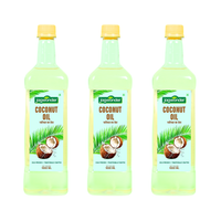 Jagwonder Cold Pressed Coconut Oil 3 litre (1 Litre 3 Bottle)