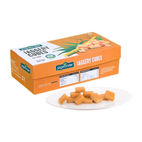 Jagwonder Jaggery Cubes 850gm  × 4 Packs in 5gm Cubes form