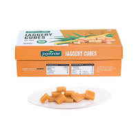 Jagwonder Jaggery Cubes 850gm  × 4 Packs in 5gm Cubes form