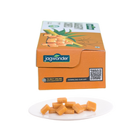 Jagwonder Jaggery Cubes 850gm  × 4 Packs in 5gm Cubes form