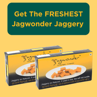 Jagwonder Jaggery Cubes 1 Kg in 5 gm cubes form ( 500GM 2 Packs )